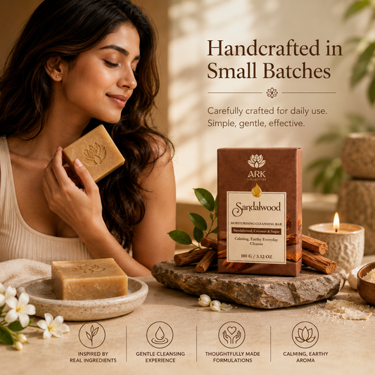 Sandalwood cleansing bar