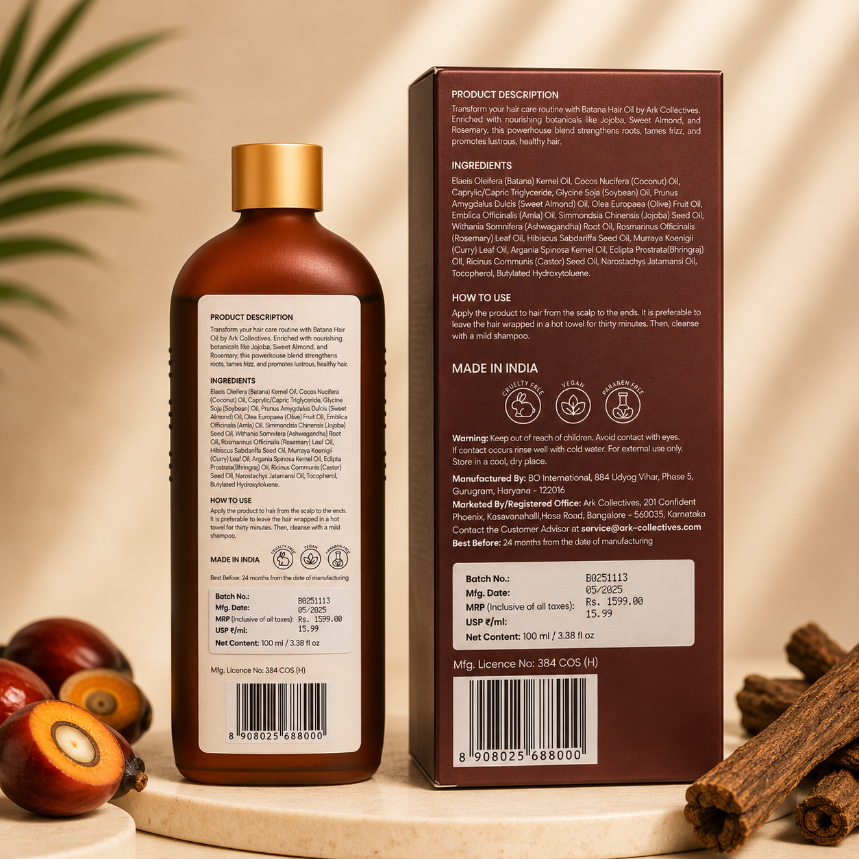 Root remedial hair oil