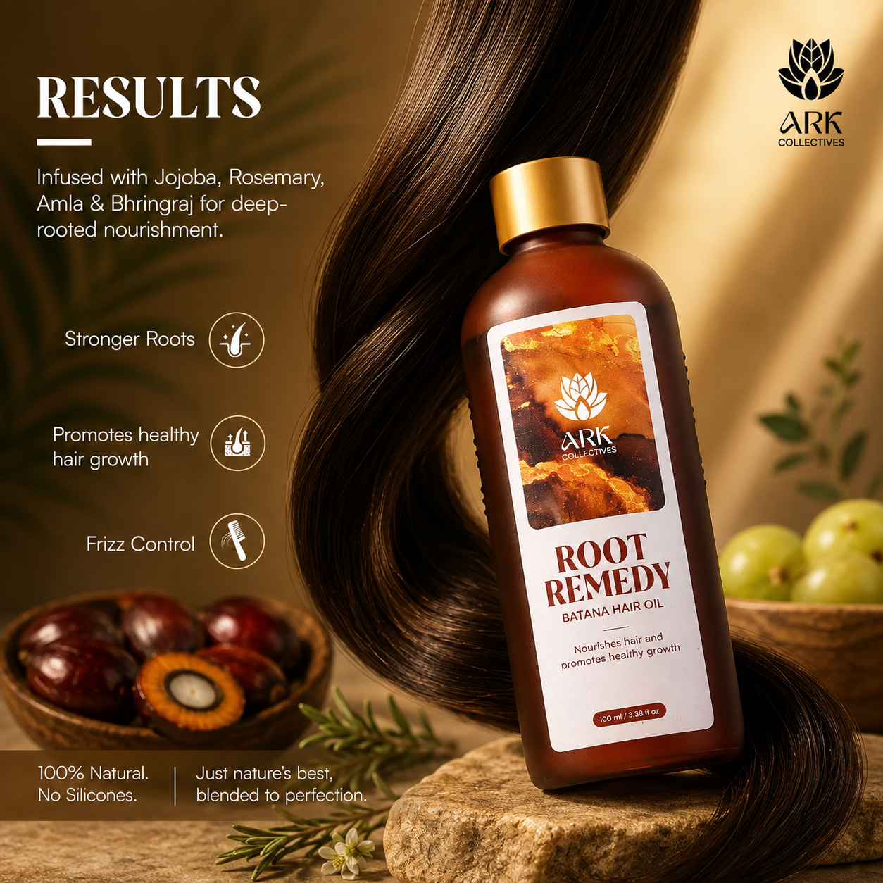 Root remedial hair oil