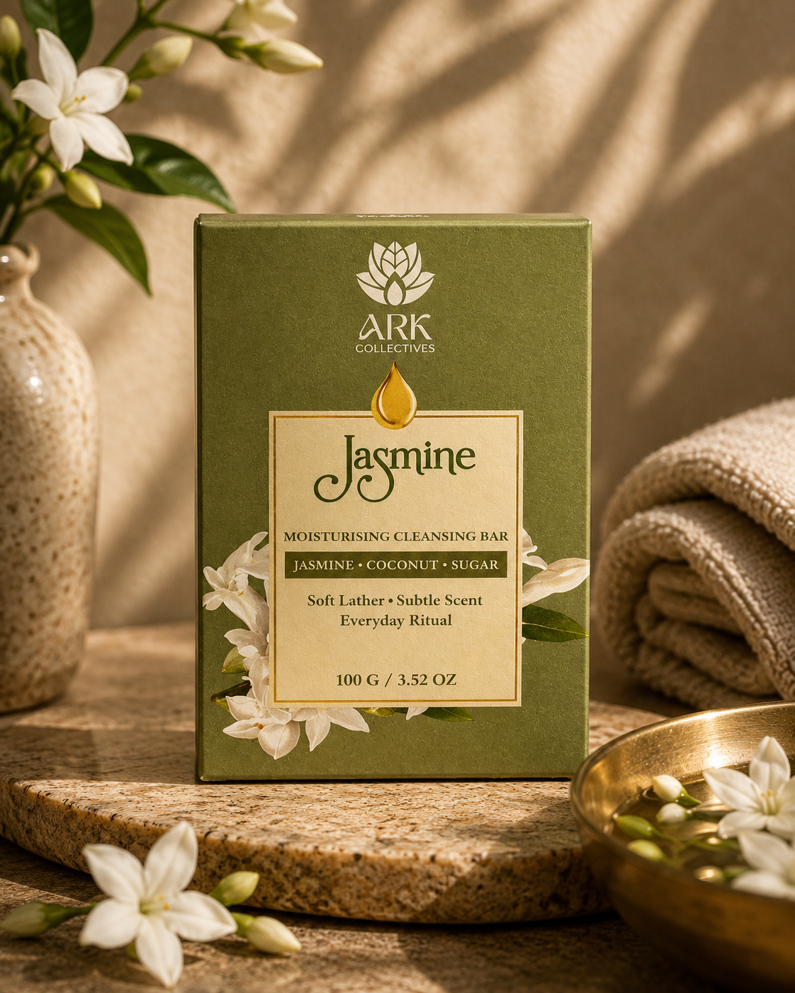 Jasmine cleansing bar