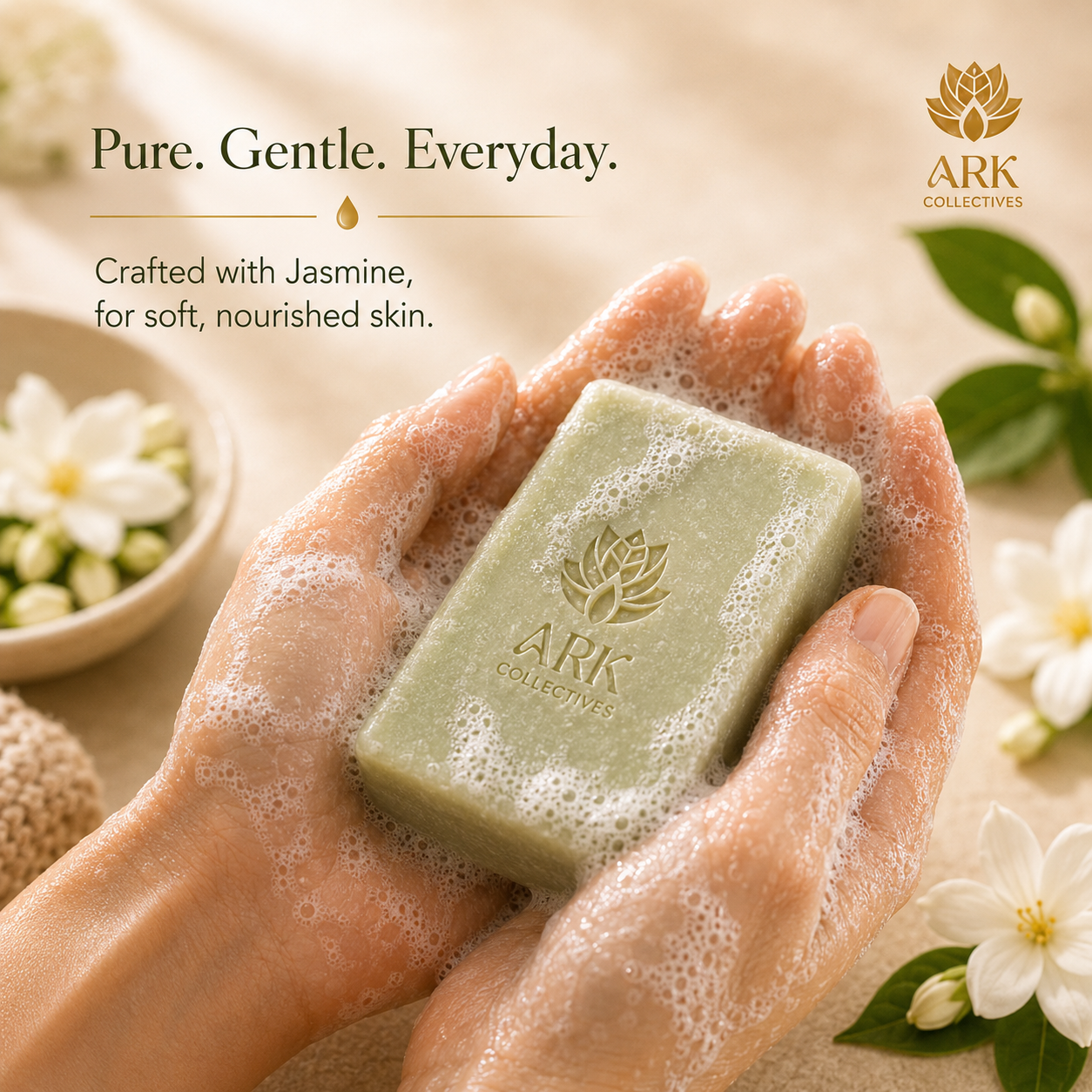 Jasmine cleansing bar