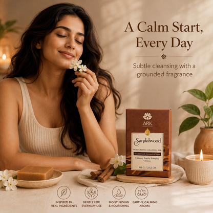 Sandalwood cleansing bar
